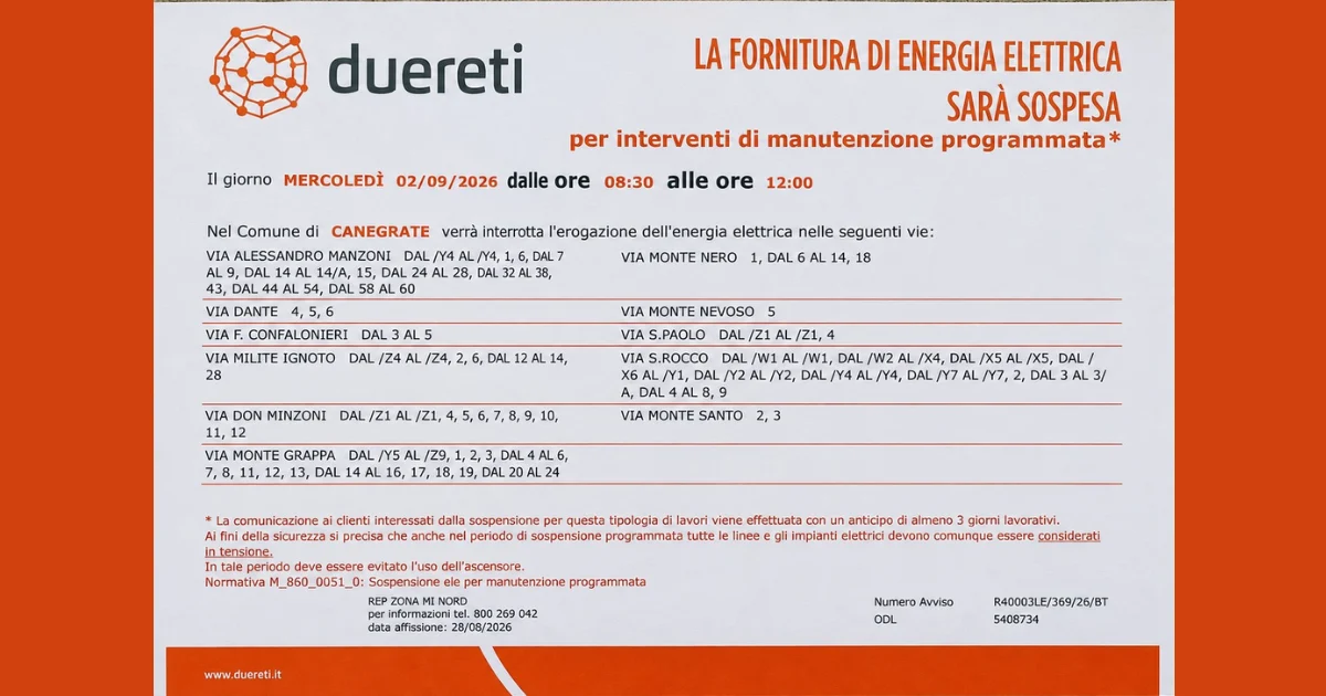 energia avviso