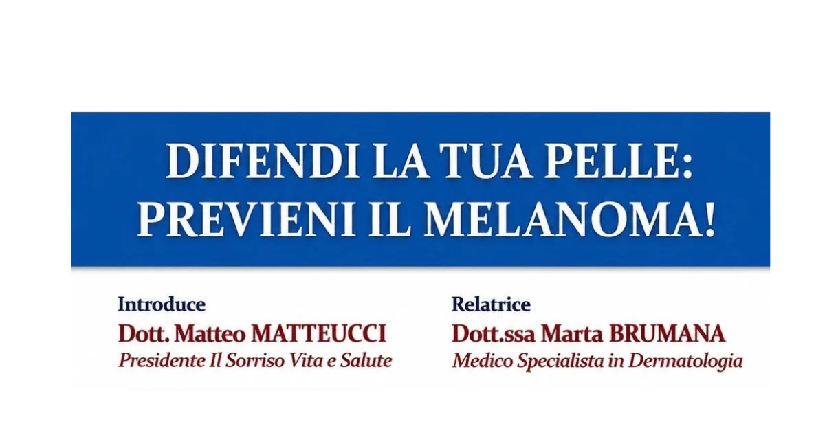 Conferenza Difendi la tua pelle