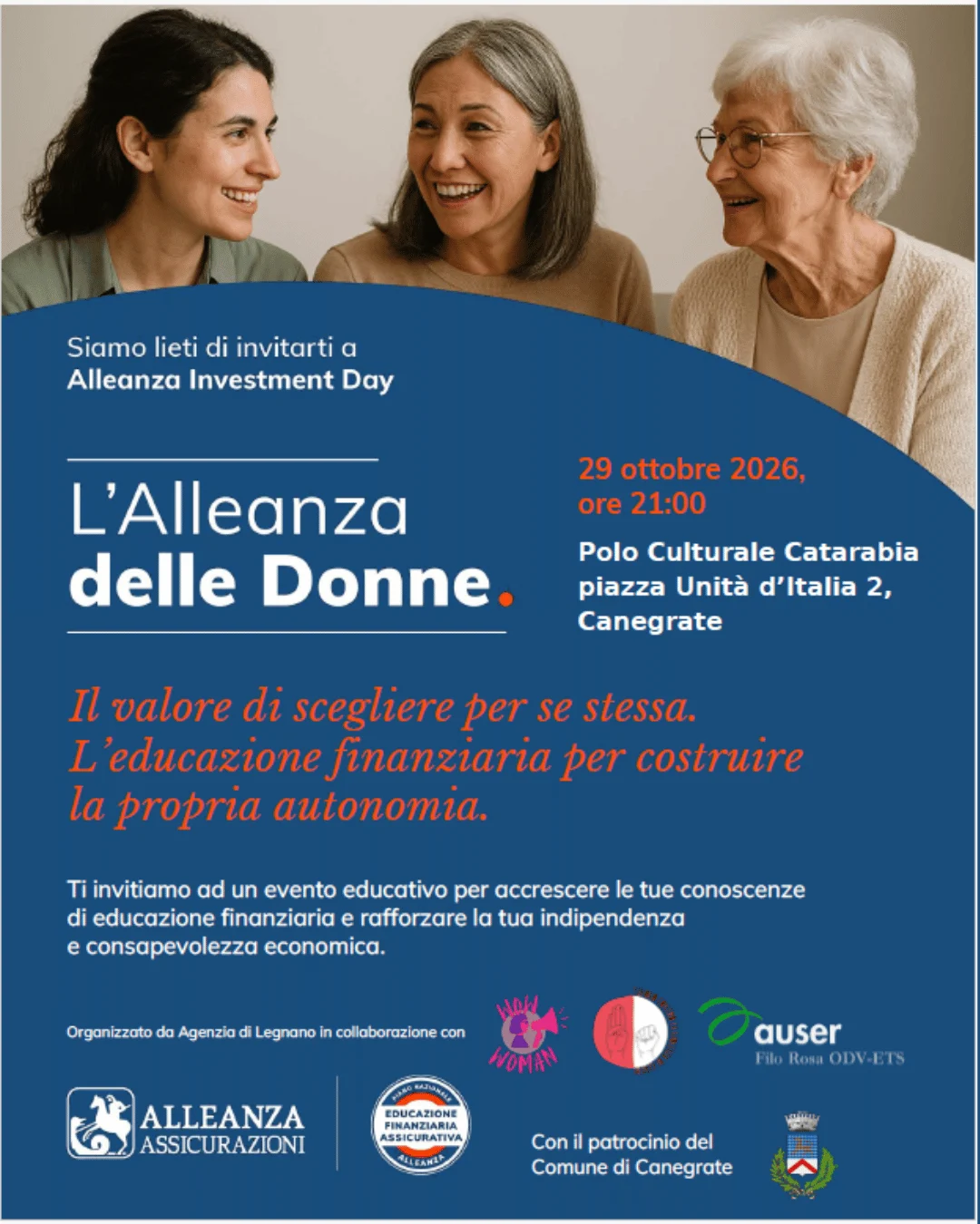 evento potere donne Locandina