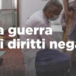 la guerra e i diritti negati