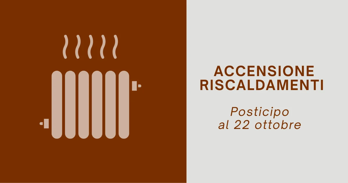 Accensione riscaldamento