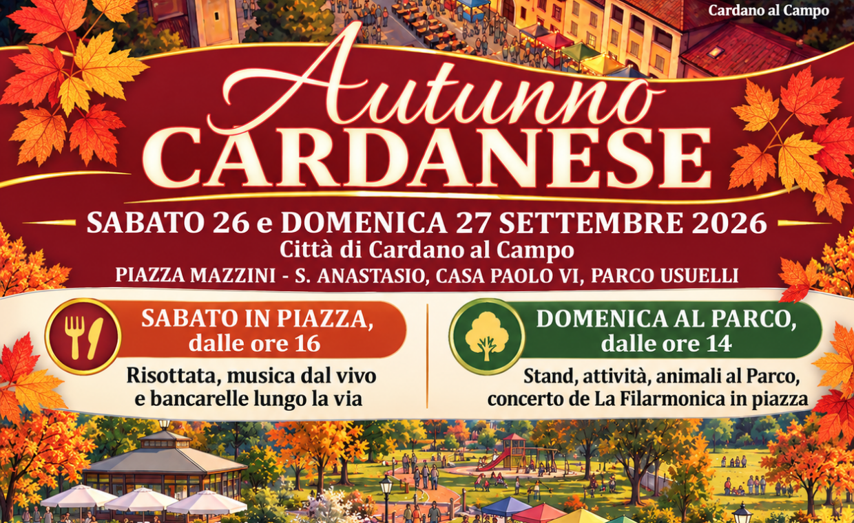 Autunno Cardanese 2026_Locandina_Quadrato
