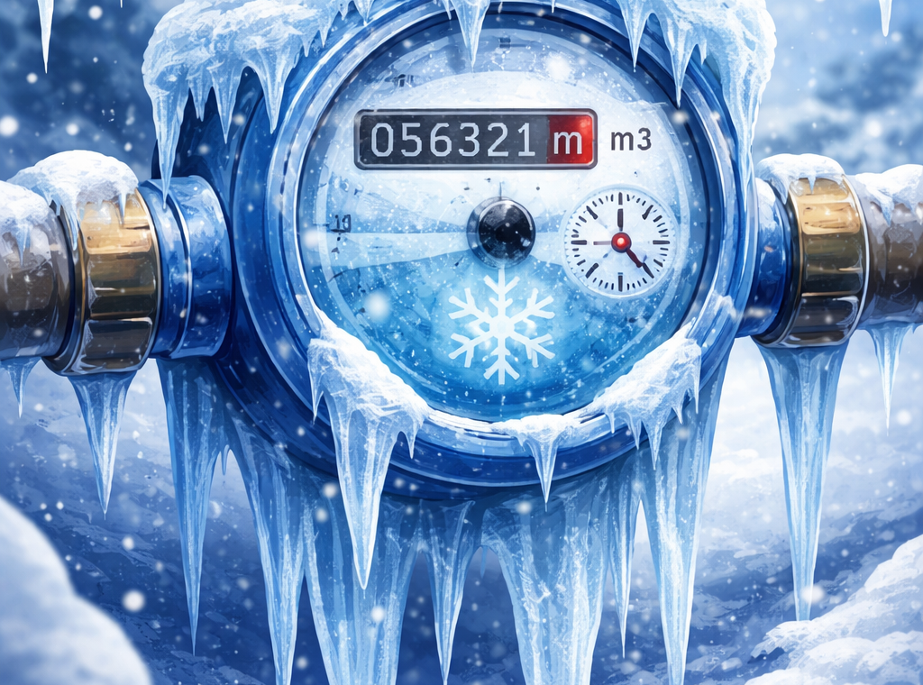 immagine contatore ghiacciato