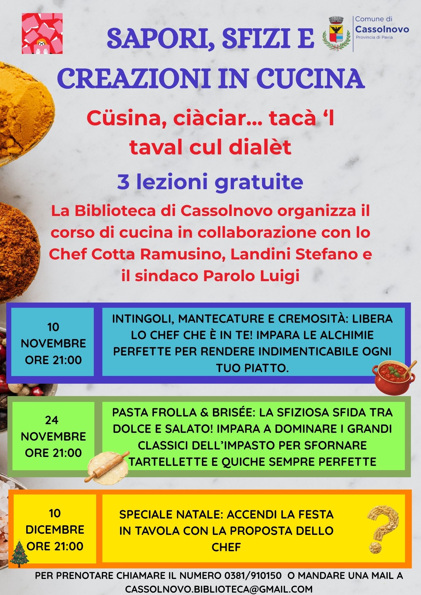 Corso cucina