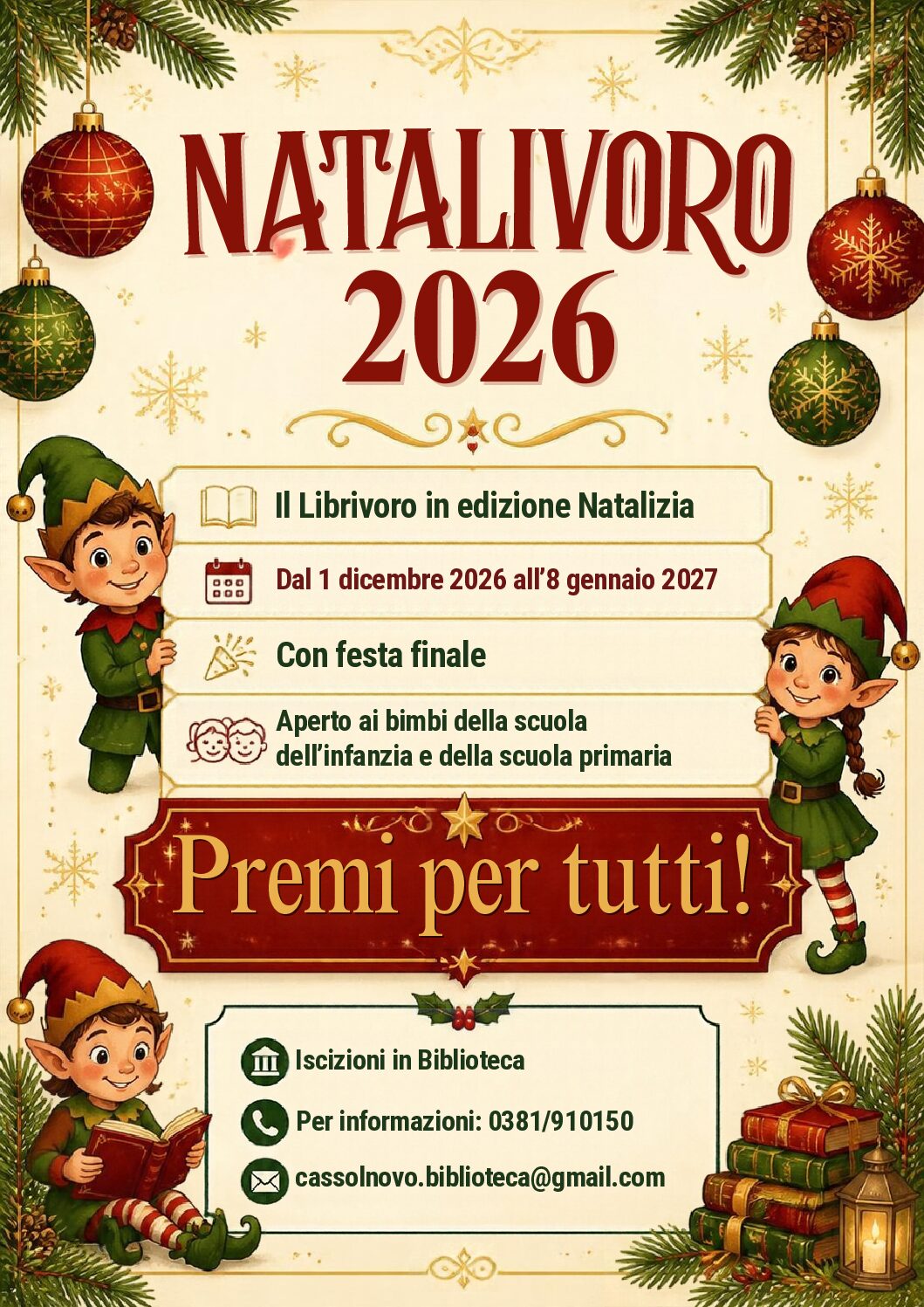 Volantino Natalivoro 2026