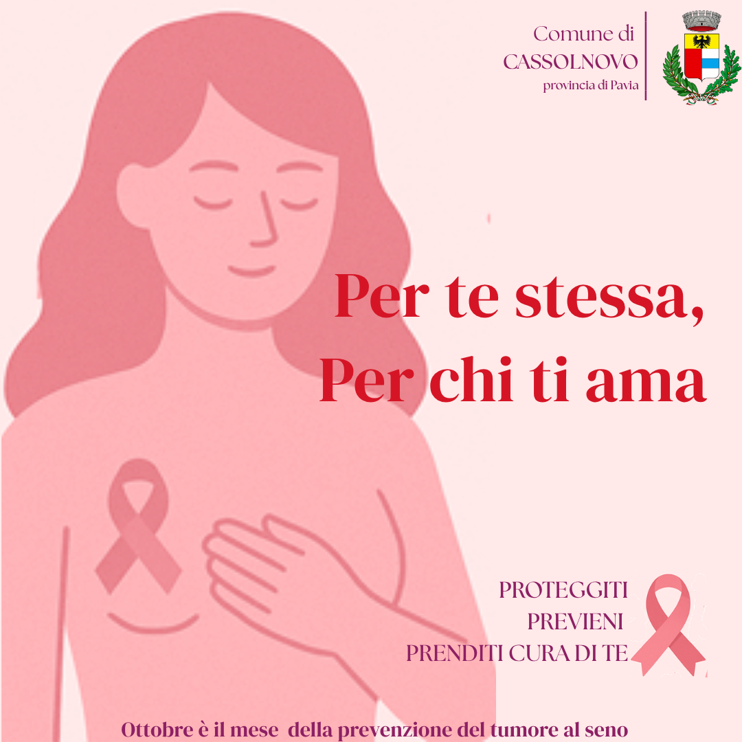 prevenzione del tumore al seno SOCIAL