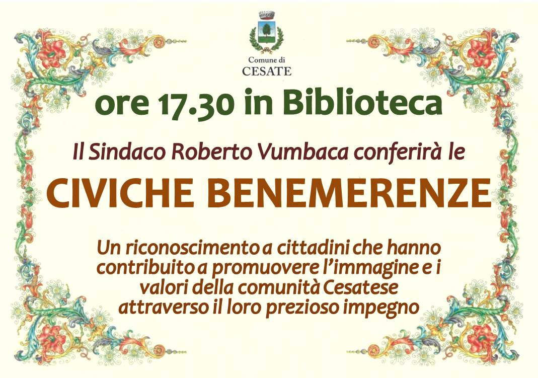Benemerenze (1)
