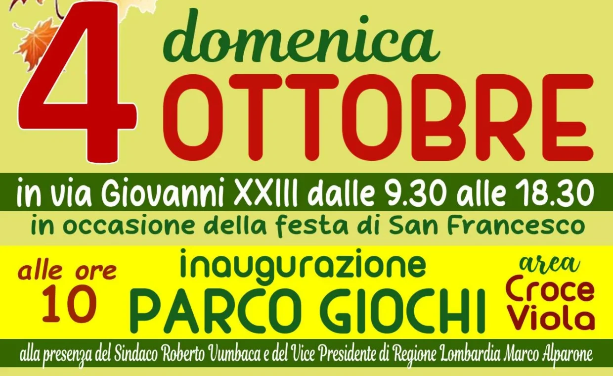 Mercatino Autunno 2026 bis