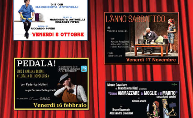 Locandina rassegna "Tutto Teatro 2023-24"