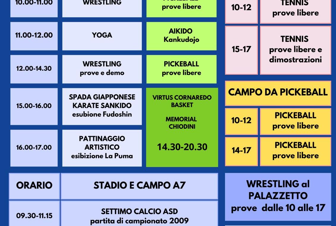 PROGRAMMA FESTA 2025
