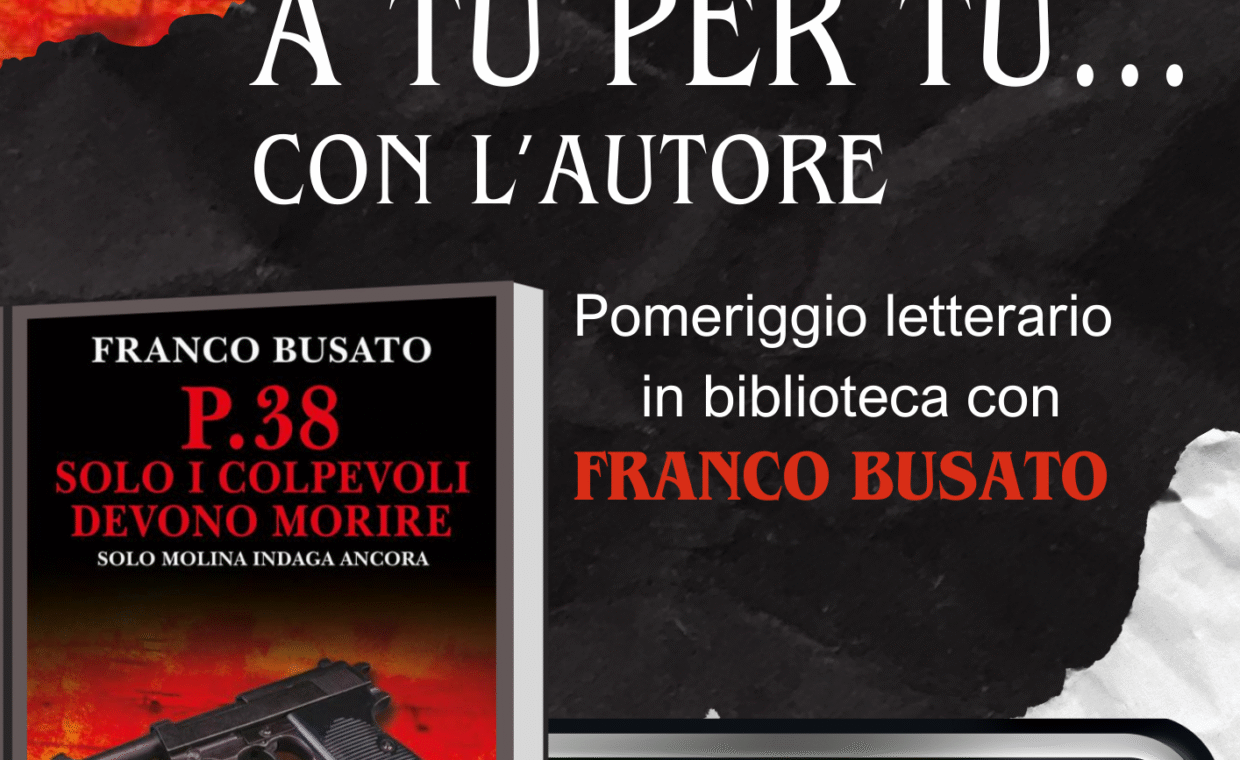 a tu per tu ... con l’autore settembre