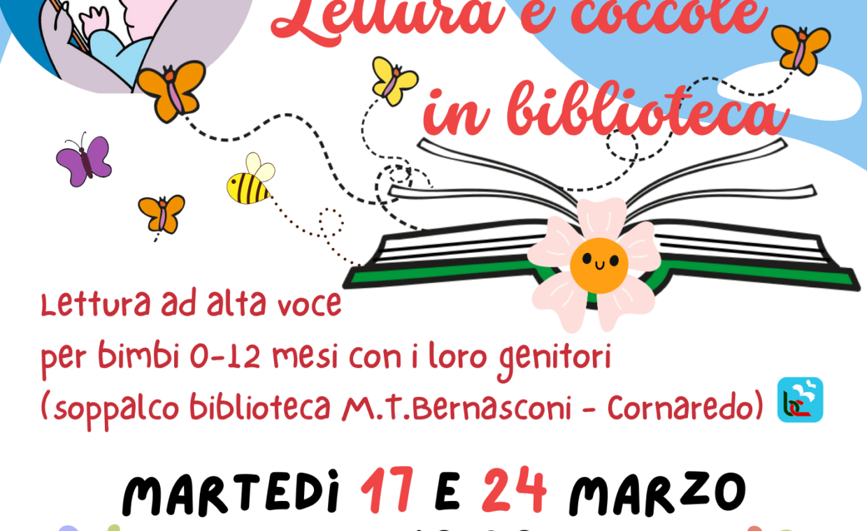 letture e coccole in biblioteca