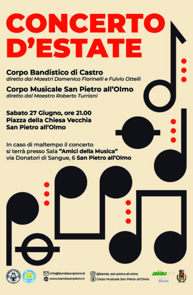 Estate 2026 banda S.Pietro