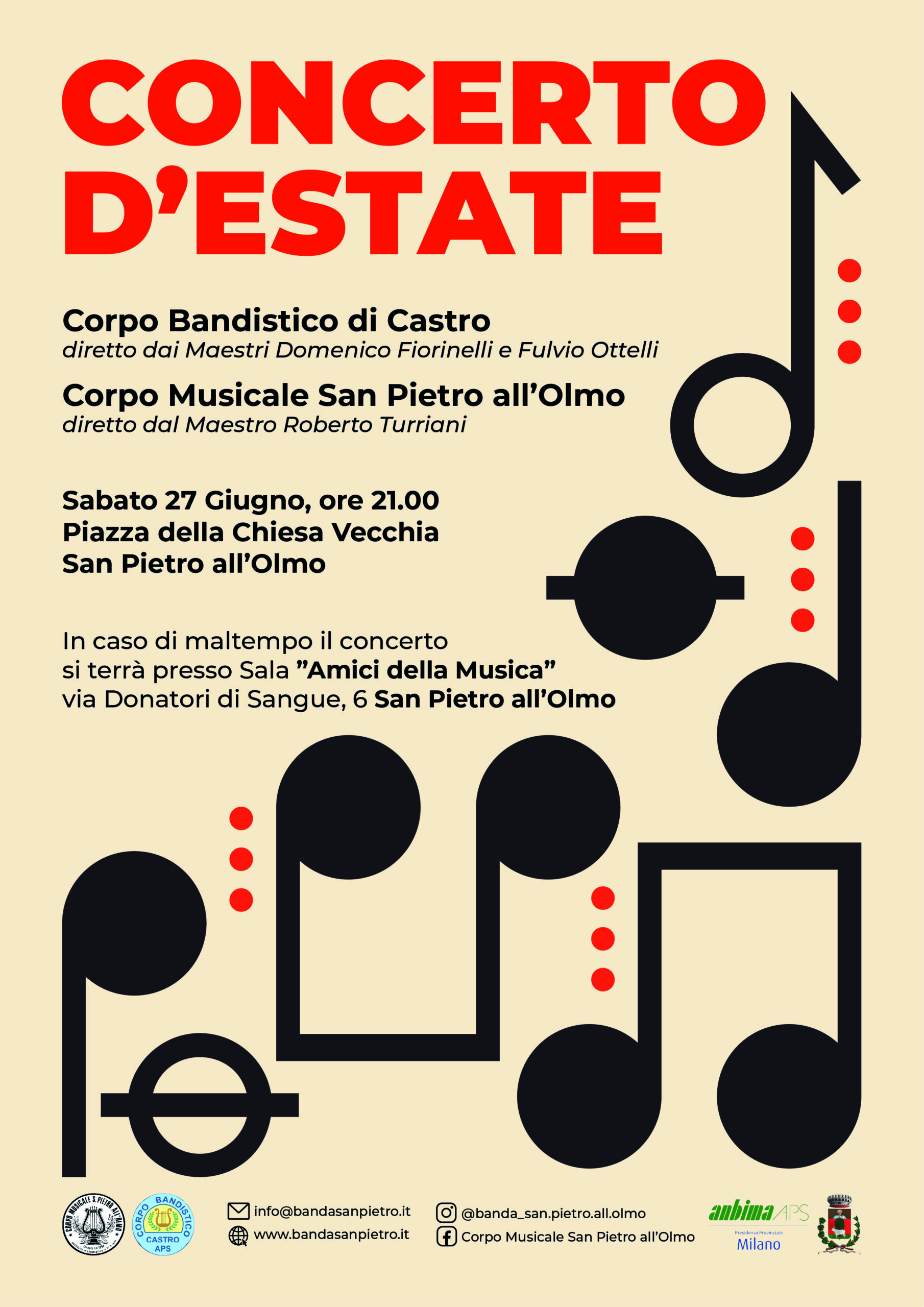 Estate 2026 banda S.Pietro