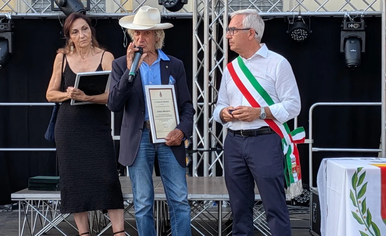 Arturo Merzario premiazione