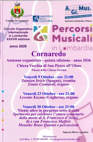 Locandina ottobre organistico