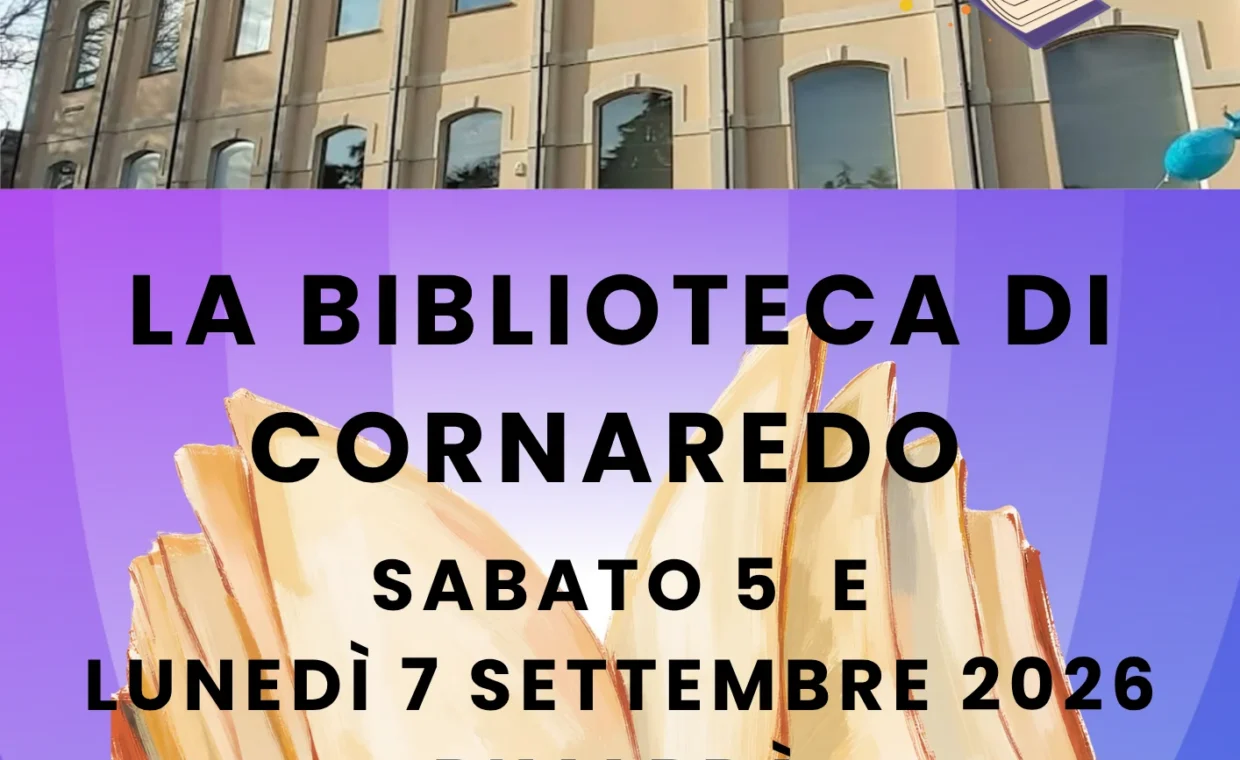 locandina chiusura biblioteca CD