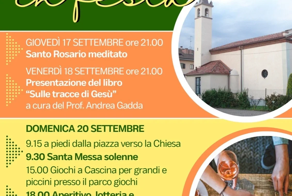 locandina parrocchia Cascina Croce