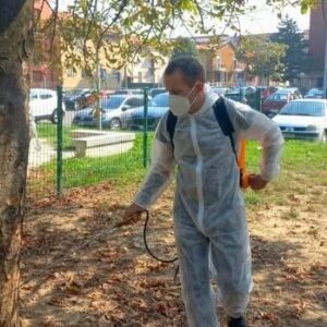 disinfezione aree cani