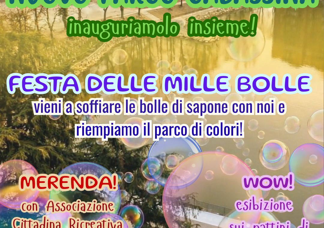 Inaugurazione Parco Cabassina