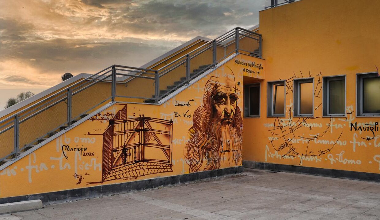 murale Leonardo Da Vinci