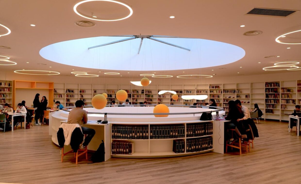 sala studio biblioteca