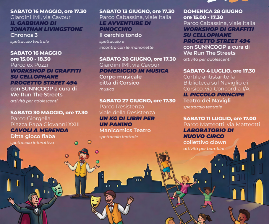 LOCANDINA BIMBI E ADOLESCENTI