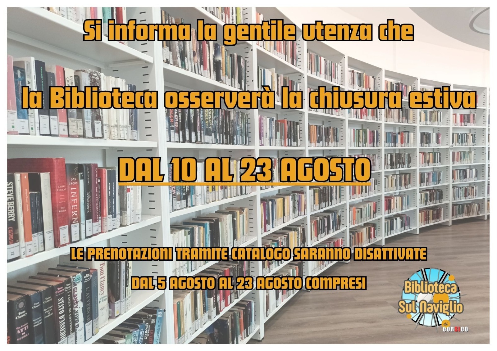 Locandina Biblioteca