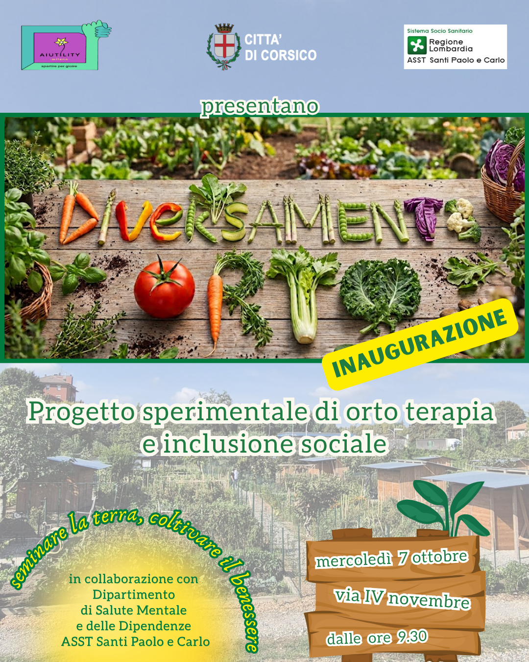 INAUGURAZIONE ORTO