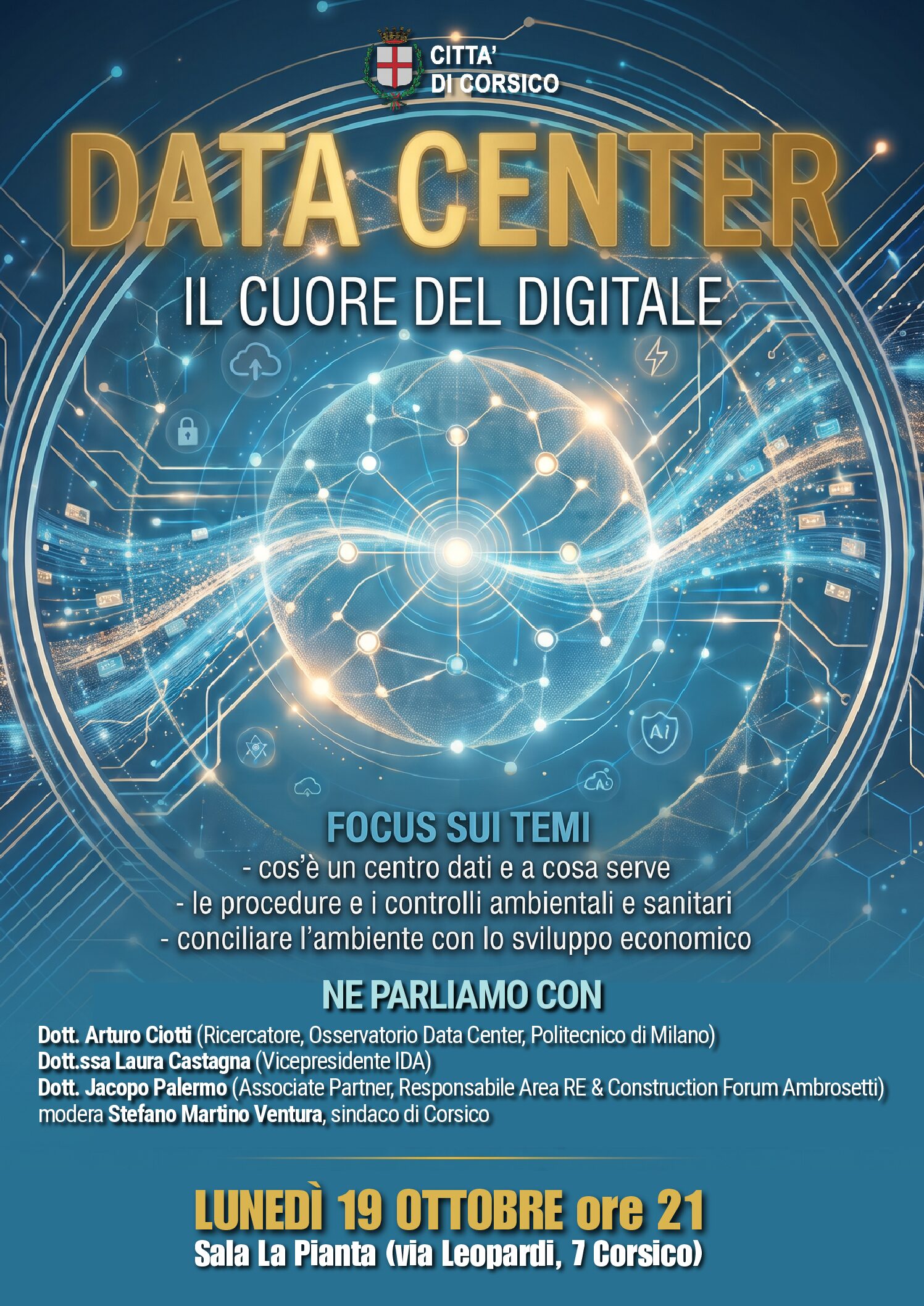 locandina incontro data center
