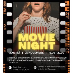 movie night girovagando