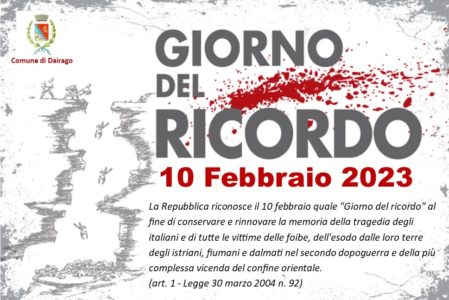 GIORNO DEL RICORDO 2023