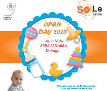 Open Day nido Dairago 2023 rit