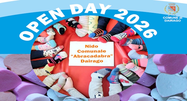 open day 2026_Dairago copertina