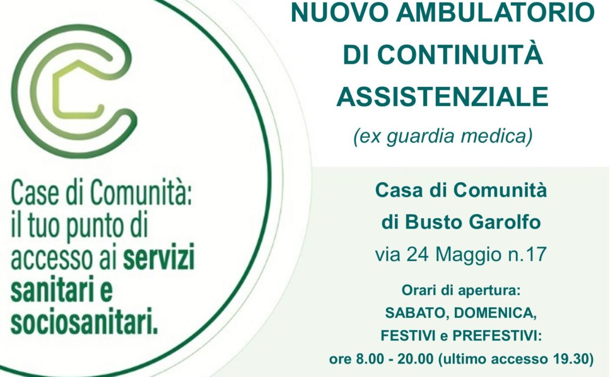 Nuovo ambulatorio di continuità assistenziale