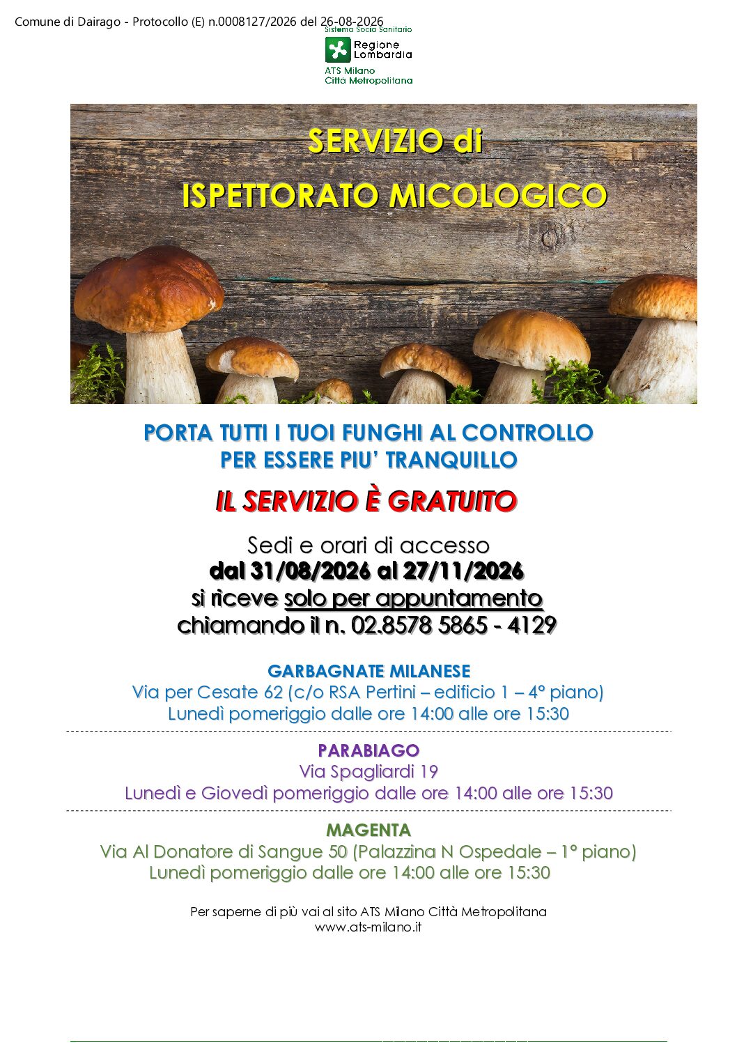 Ispettorato micologico
