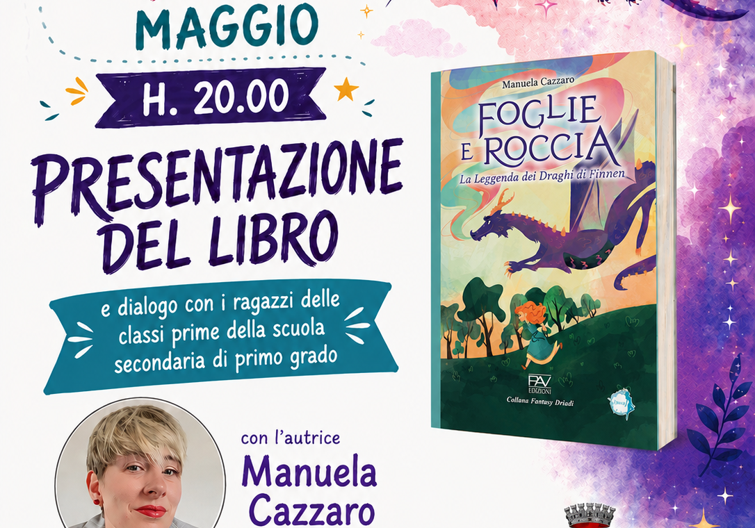 Locandina foglie e roccia (1)