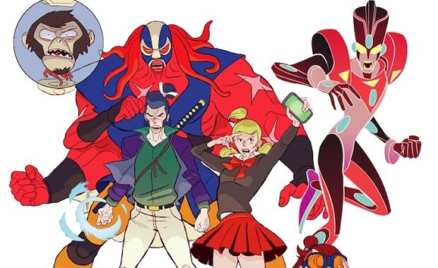 Personaggi in stile fumetto
