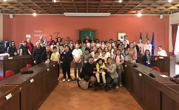 Foto tratta dal Consiglio Comunale dei Bambini del 20 Maggio 2024
