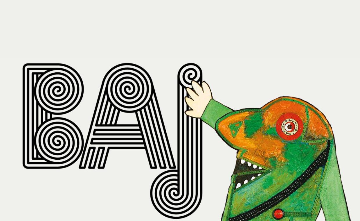 Logo della Mostra Baj Chez Baj