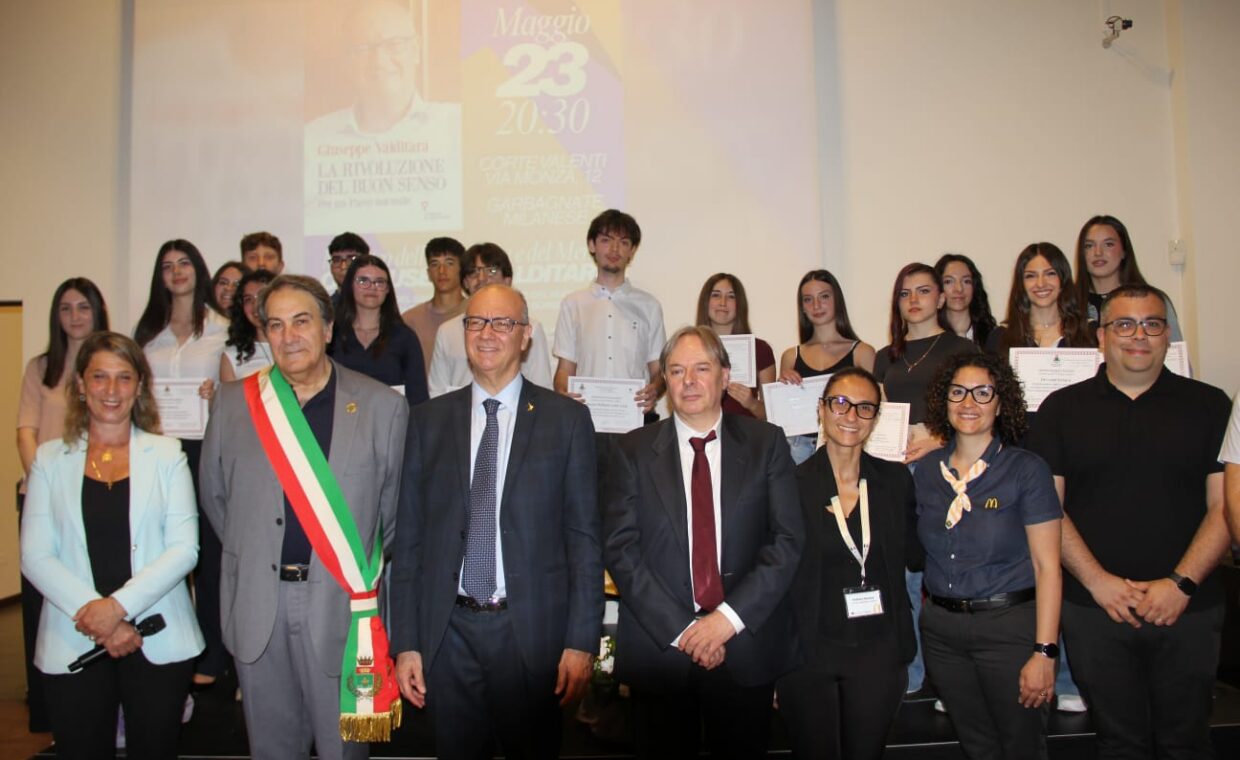 Foto di gruppo al termine della cerimonia
