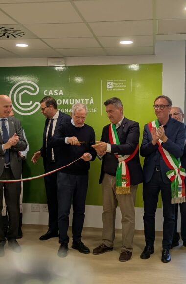 Il taglio del nastro