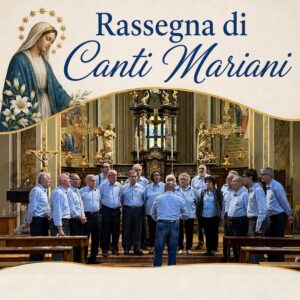 Una Madonna e un coro in una Chiesa