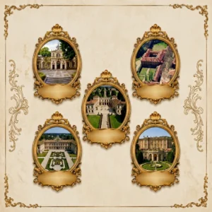 Collage delle Ville di Delizia del Territorio