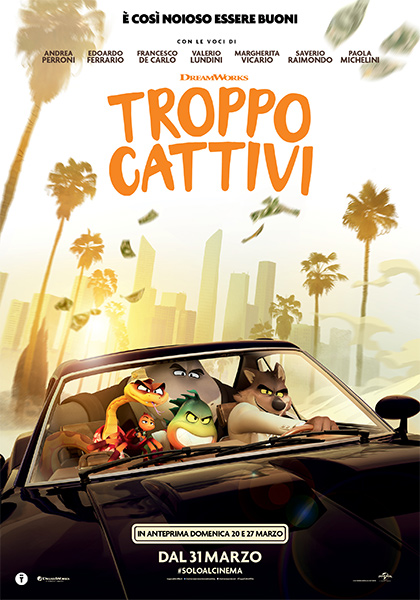 Locandina film Troppo cattivi