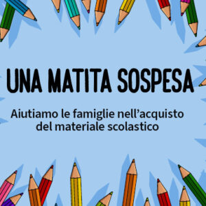 Particolare locandina iniziativa una matita sospesa