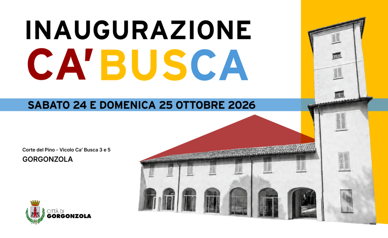 edificio Ca' Busca con colori inaugurazione