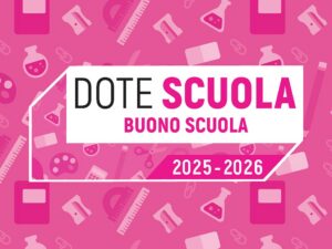 Grafica Dote scuola 2025-2026