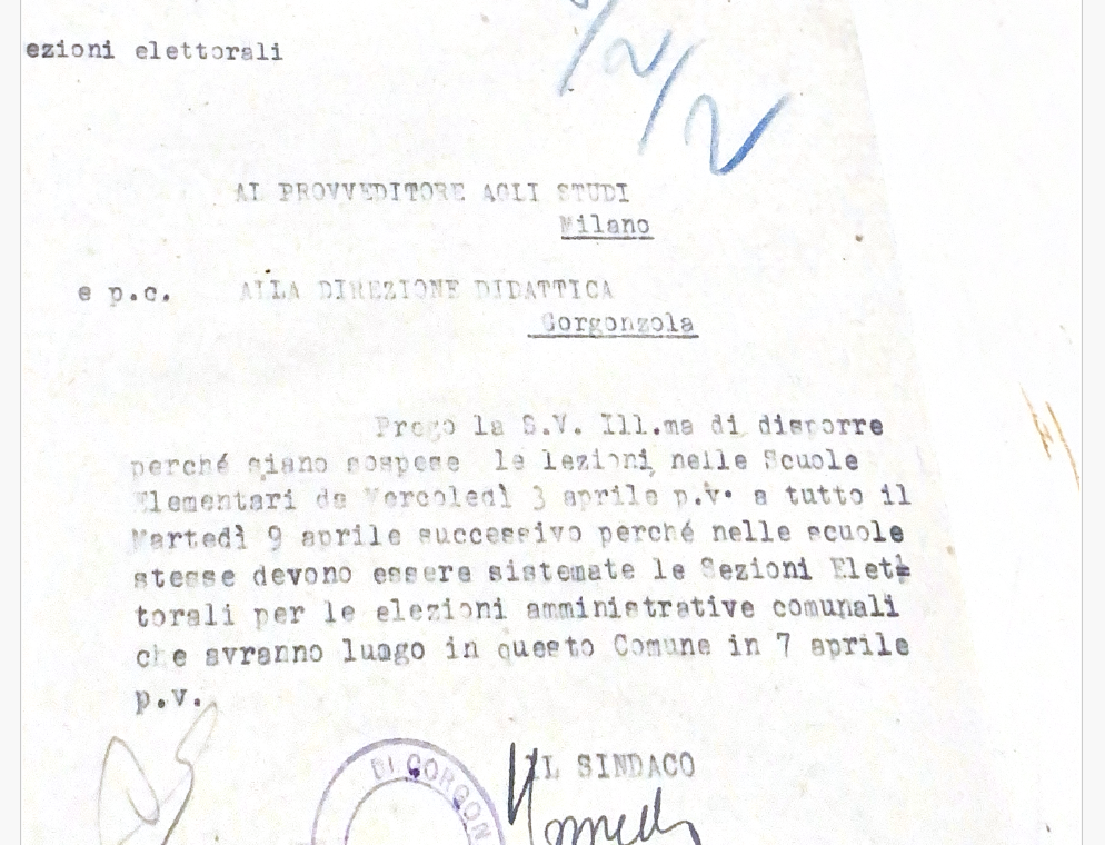 Sedi elettorali amministrative 1946