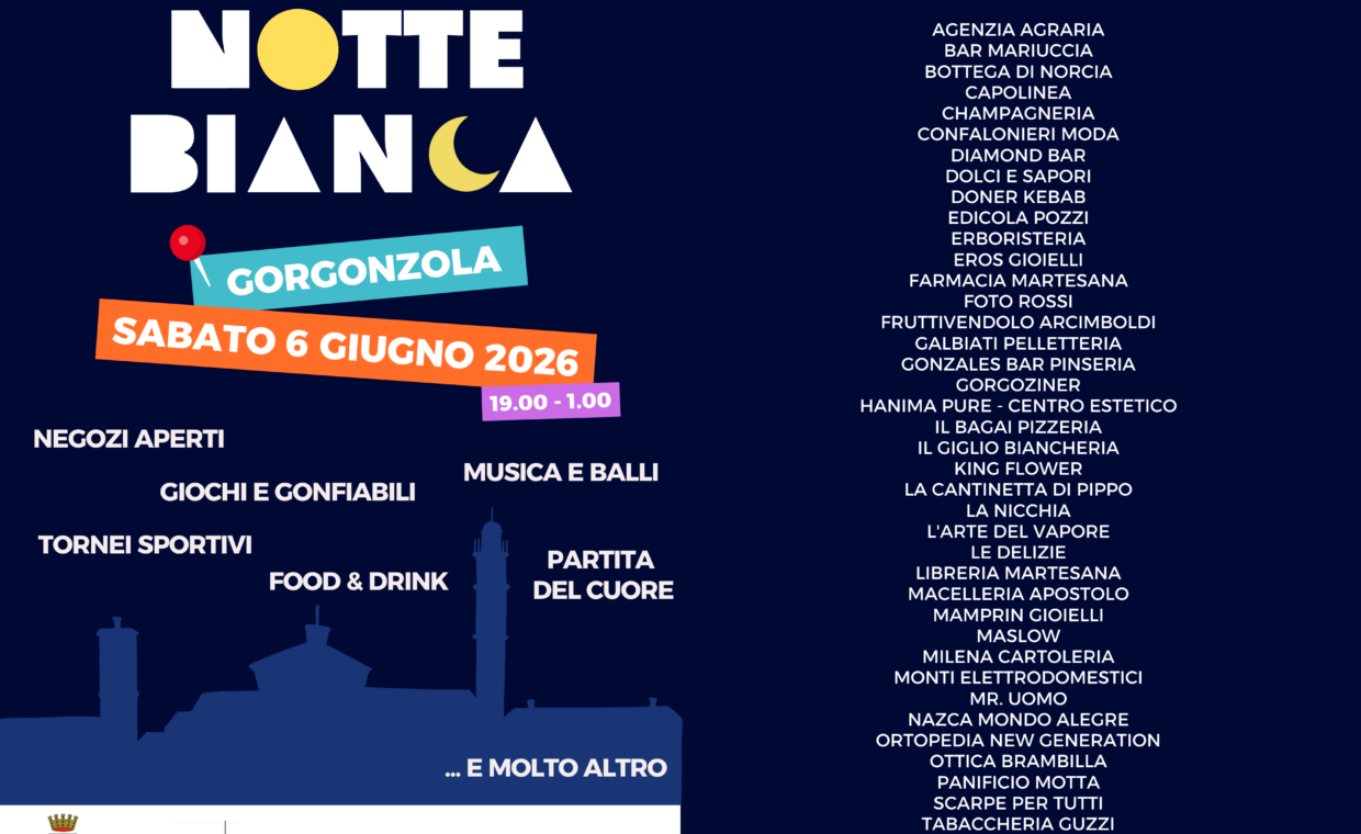 COMMERCIANTI Notte Bianca 2026